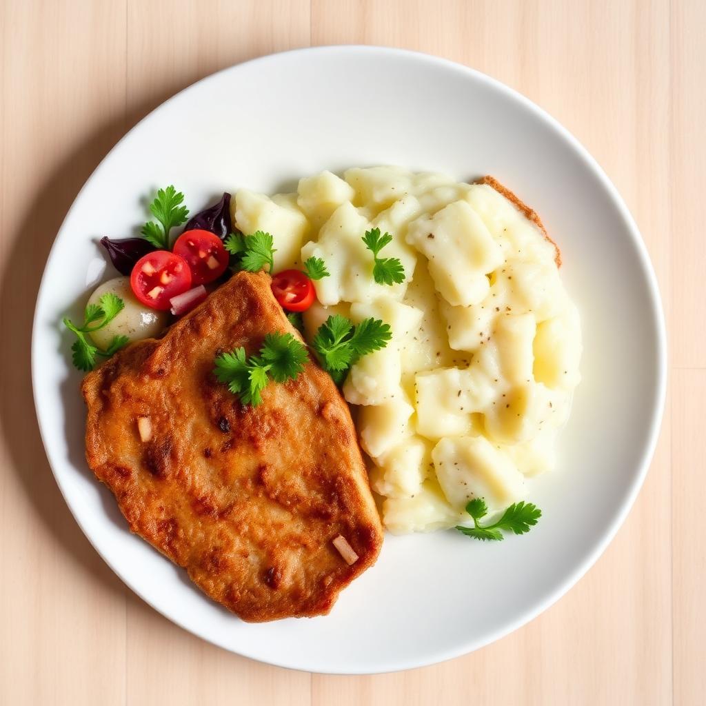 Schabowy z ziemniakami